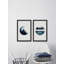 « Forest Mountain Reflection » par Parvez Taj, ensemble de 2 reproductions d’art encadrées sur papier-1054151975