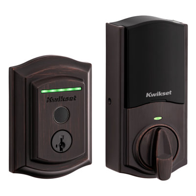 Kwikset Halo Single Cylinder Keyless Electronic Smart Lock Deadbolt
