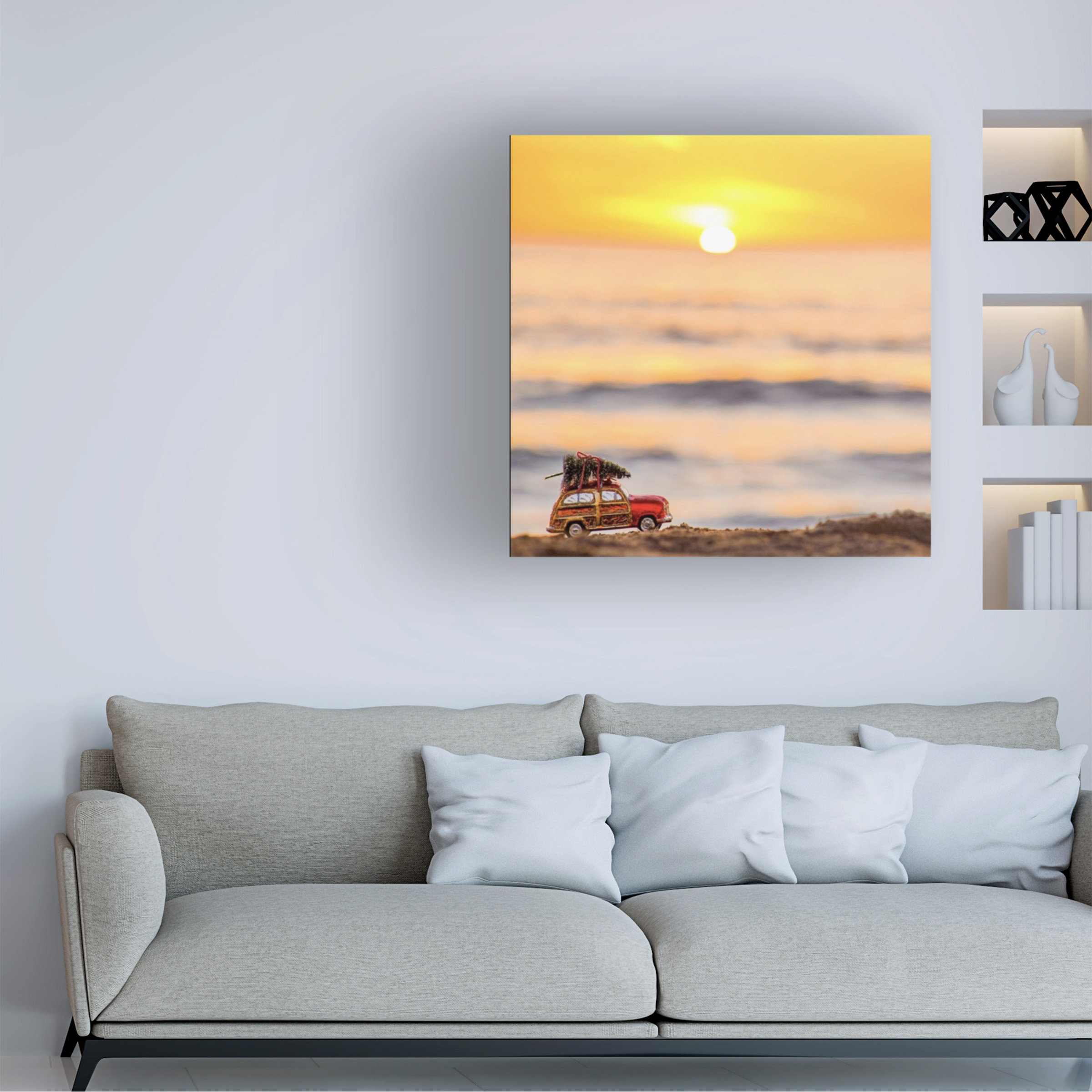 Highland Dunes Wrapped Canvas Wall Art - Jeff Poe Photography 'Griswold ...