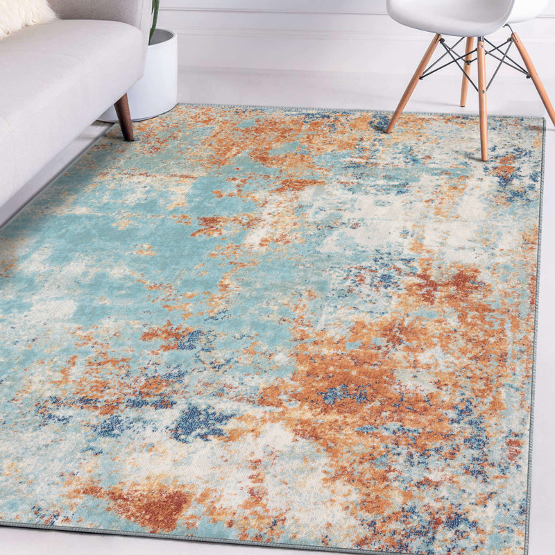 Colborne Abstract Indoor Rug, Rectangle 9' x 12'