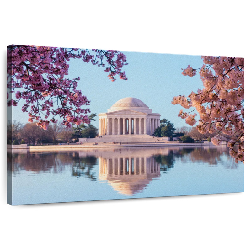 Historic Jefferson Memorial, 8" H x 12" W