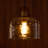 1-light Farmhouse Glass Pendant Light