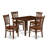 Solid Wood Top Dining Table Set-1400069400-1400069383-1384103933