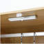 Armoire 4 portes avec miroir, armoire à DEL avec portes et 2 tiroirs, armoire de rangement en bois avec tringle, tablettes réglables, naturel