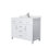 Meuble-lavabo simple autoportant de 42 po avec plateau en marbre Beckett