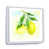 Cadre flottant blanc