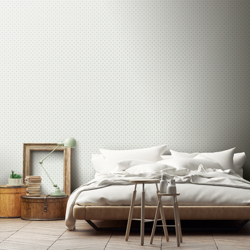 Bryanna 10.05m x 53cm Matte Wallpaper Roll, Blue