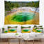 Tapisserie de piscine Bright Morning Glory-1272764579