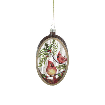 5.5'' Handmade Glass Holiday Shaped Ornament