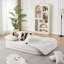 Canapé-lit 2 en 1 convertible pliable en chenille avec couverture multifonctionnelle pour salon, chambre à coucher, salon, studio-652321549