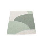 Rug HILL Army/Misty Mint/Fossil Grey 2.25 x 8.75 ft