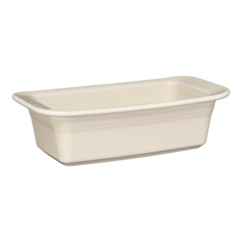Fiesta 10 3/4 Inch x 5 3/4 Inch Loaf Pan Baker 1.4 Quarts, Linen
