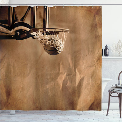 Shower Curtain with Hooks Included