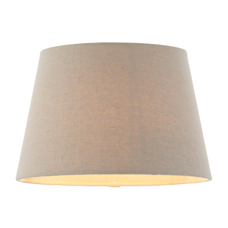 Orpington 20cm Linen Empire Candelabra Shade, Grey