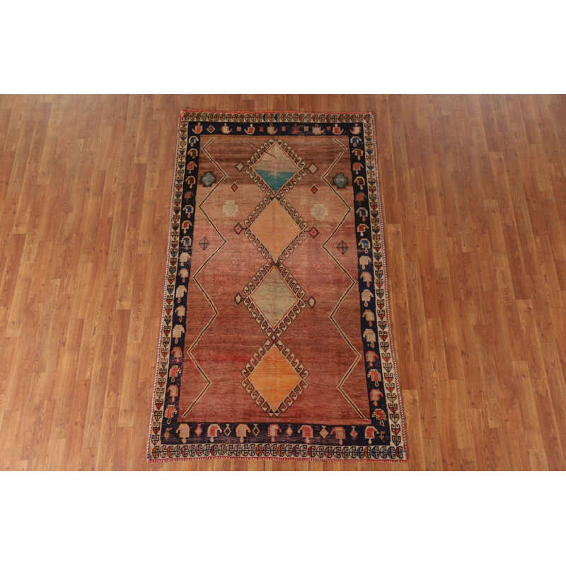 Tapis perse Gabbeh Qashqai 4 x 7