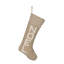 Chaussette de Noël polie 21,6 po L