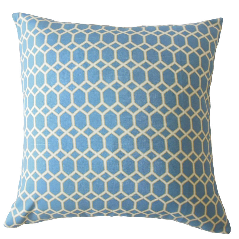 Coussin en coton Kajsa, 22 po x 22 po