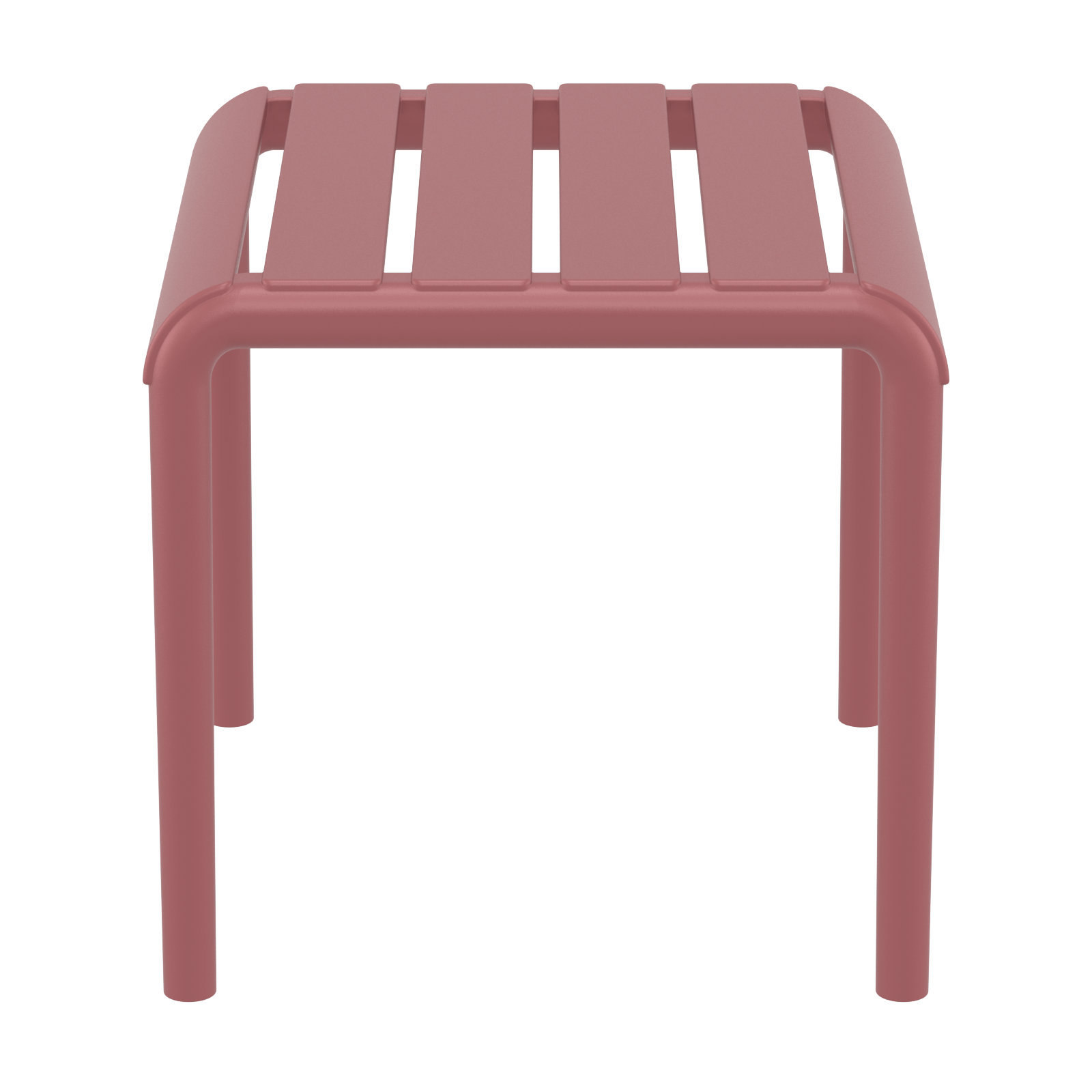 Paris 16" Outdoor Side Table, Marsala