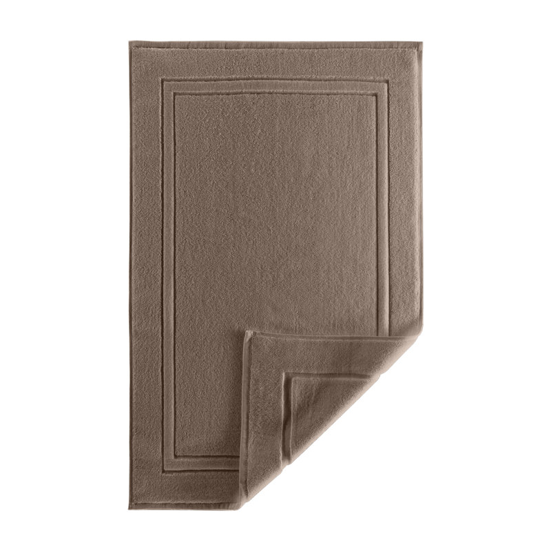 Tapis de bain 100% coton Patonai, 26", Latte