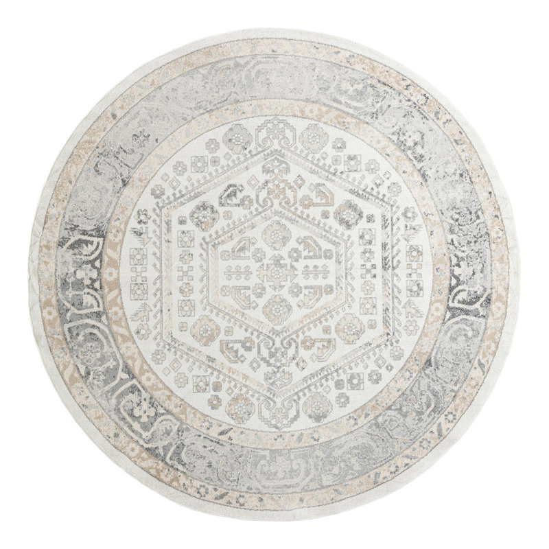 Tapis ivoire Edson, Rond 7 pi 10 po