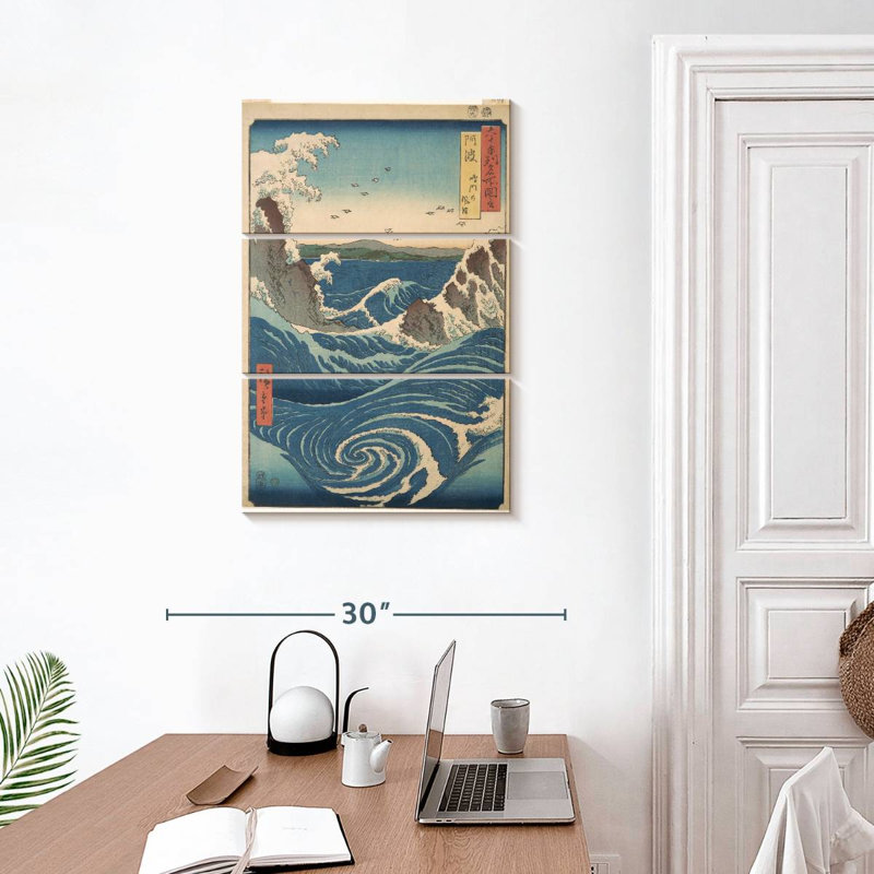 Tourbillon Gillard Naruto, province d'Awa, H 32 po x l 20 po