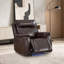 Ensemble de salon inclinable électrique 3 pièces avec deux fauteuils inclinables, causeuse, console et ports USB-133585052-133585053