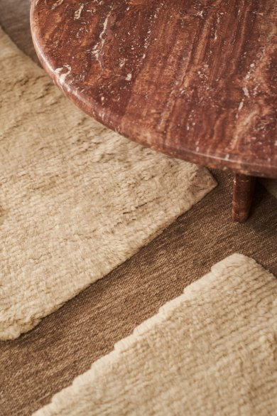 Fossil Tan Area Rug, Rectangle 6' x 9'