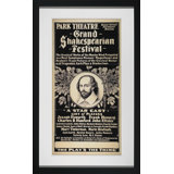 Shakespeare Festival Print