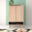 18 Pair Shoe Storage Cabinet