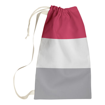 Toronto Fabric Laundry Bag with Handles