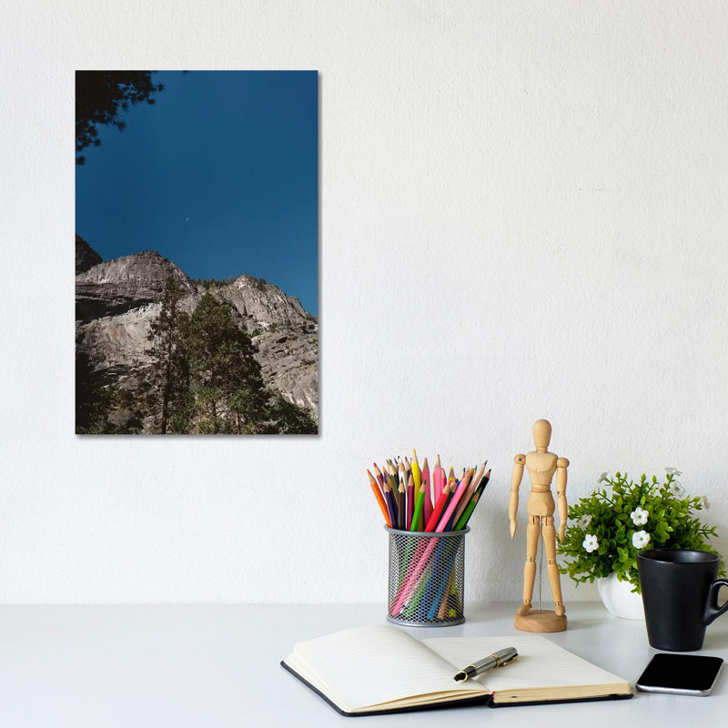 Yosemite Moon II 1 Piece Wall Art on Canvas, 30.48cm H x 20.32cm W x 1.91cm D, Wrapped Canvas