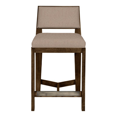 Thom Filicia Solid Wood 32.5" Bar Stool
