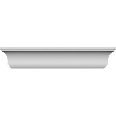 Endurathane Ashford Crosshead, 86" Bottom Width x 95 3/4" Top Width x 9 5/8"H x 1 1/4"P, Factory Primed