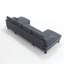 Canapé modulaire 3 pièces rembourré-100489149