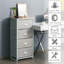 Commode de rangement 4 tiroirs Americus Tower-202519624