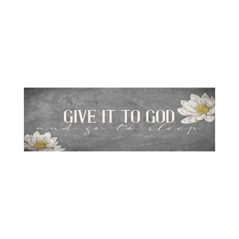 Give It by Kimberly Allen - Panoramic Print on Canvas, Wrapped Canvas, 30.48cm H x 91.44cm W x 1.91cm D