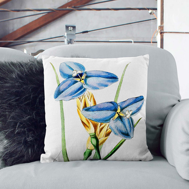 Square Throw Cushion, 55cm H x 55cm W x 20cm D