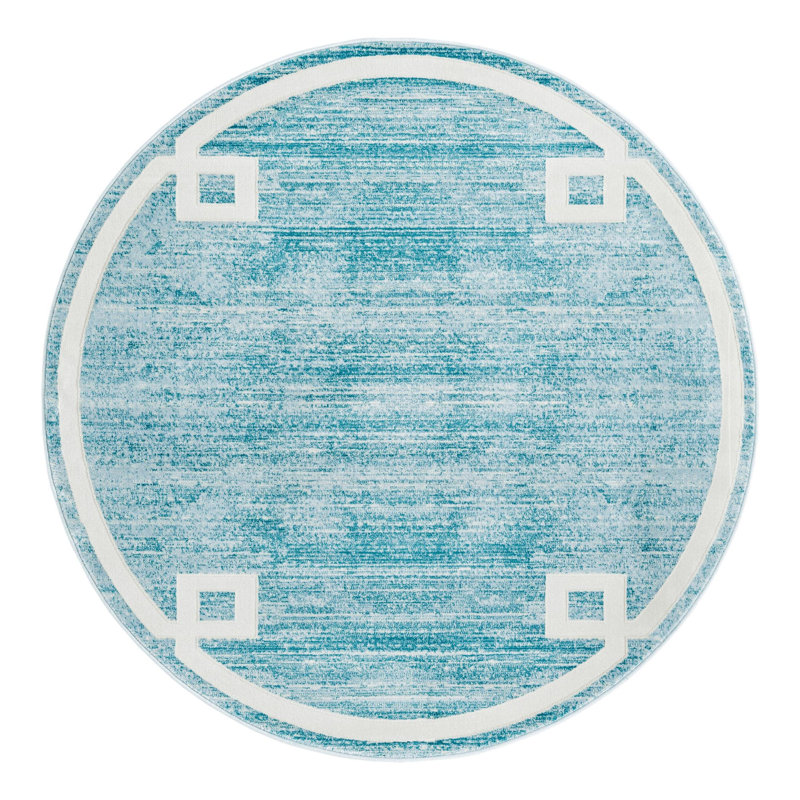 Teydgha Jill Zarin Hill Uptown Rug, Round 5'3"