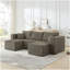 Canapé modulaire compact en velours côtelé modulaire compact avec un style minimaliste moderne-1713954327