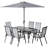 Conversation Set, Outdoor Dining Set For Patio-2035749597-2035749592