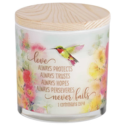 Soy Candle Love Never Fails 13 Oz