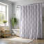 Rideau de douche Lavande Gingham - Premium-1512860382