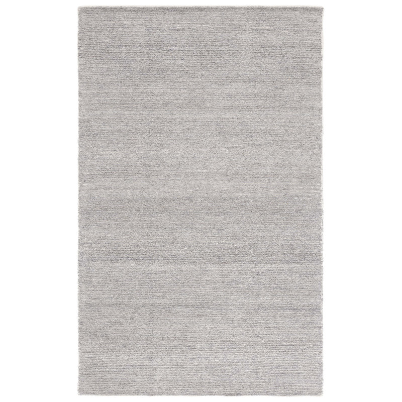 Ebony Hand Tufted Pet Yarn Pile Rug, Rectangle 5' x 8'