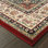 Tapis rouge / ivoire Greenwich