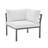 Sunnyside Modern Corner Patio Conversation Set with Table-1981636124