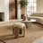 Grimaldi Seagrass Round Ottoman