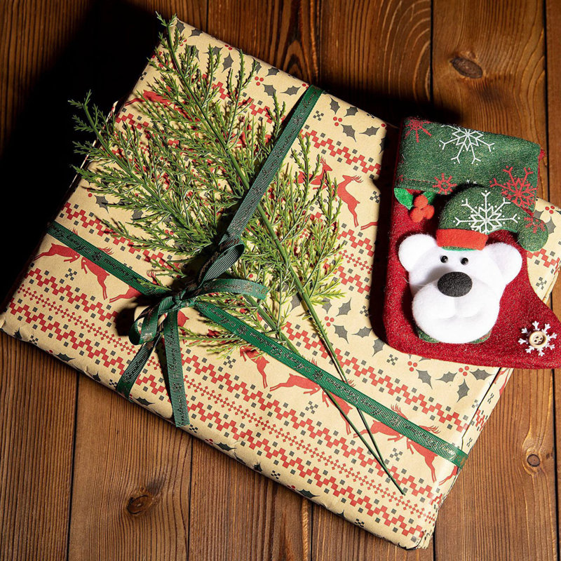 Branches de pin artificielles, 80 pièces de tiges de faux cèdre de Noël, fausses branches de cèdre artificielles, faux choix de pin de verdure pour les décorations de cuisine de bricolage pour la maison