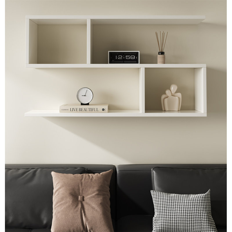 Solid Wood Floating Wall Shelf
