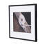 Art mural en corde de 30 po x 24 po dans un cadre noir, 3 pour la surface de vie, chambre à coucher, bureau, entrée, blanc, noir, article en plastique, décoration avec 3 espaces, entrée, florissant