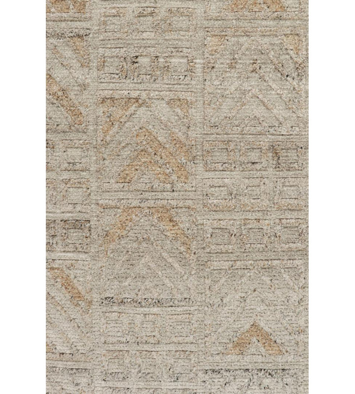 Scandinavian Wool Geometric Area Rug, Rectangle 9' x 12'